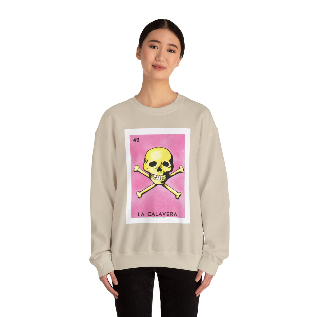 El Calavera - Loteria Crewneck Sweatshirt
