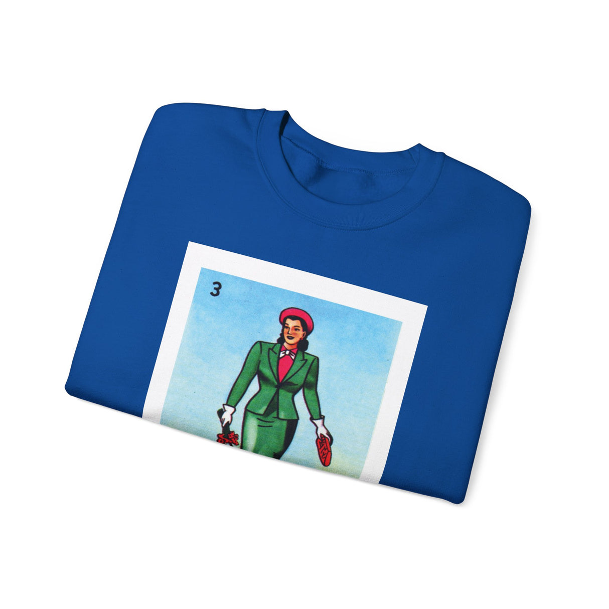 La Dama - Loteria Crewneck Sweatshirt