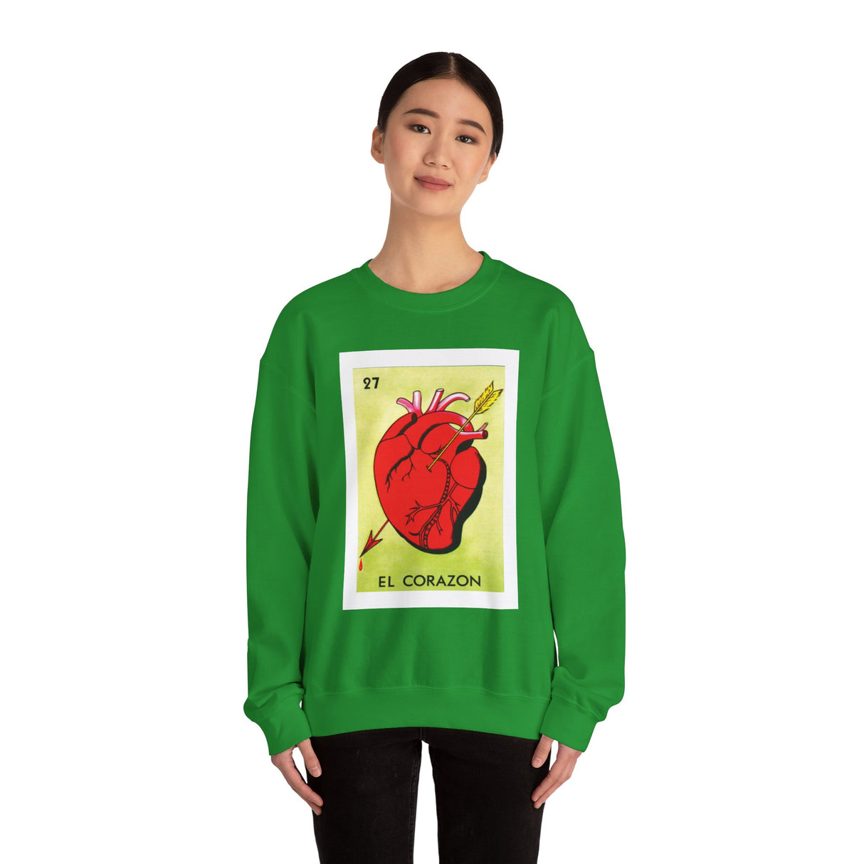 El Corazon - Loteria Crewneck Sweatshirt