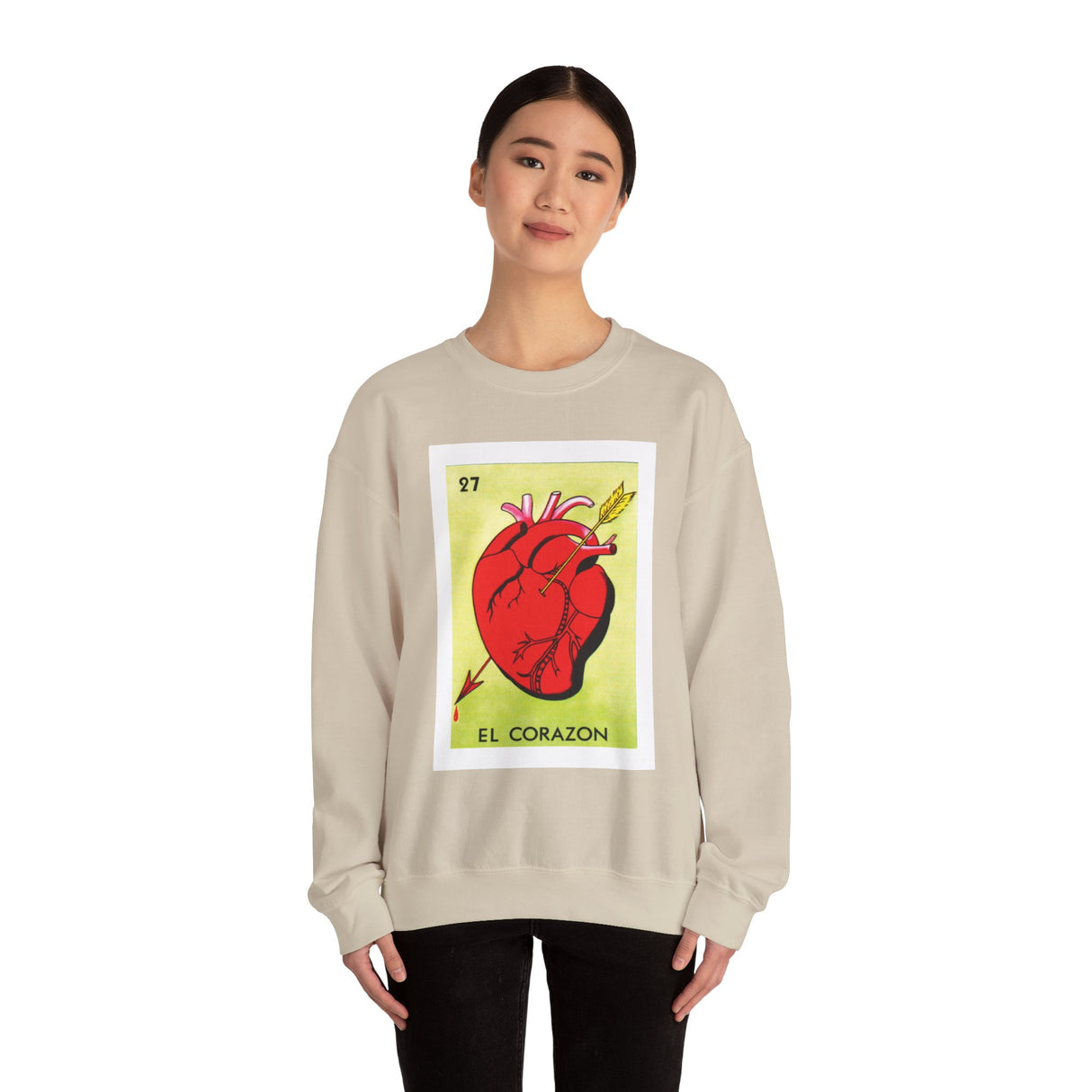 El Corazon - Loteria Crewneck Sweatshirt