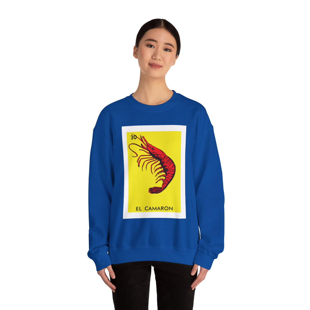 El Camaron - Loteria Crewneck Sweatshirt