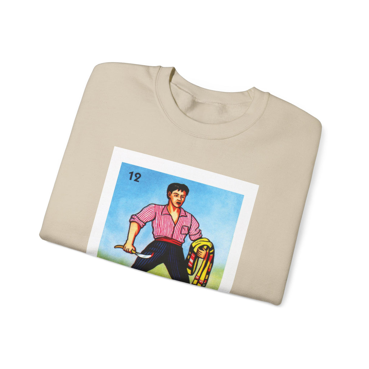 El Valiente - Loteria Crewneck Sweatshirt