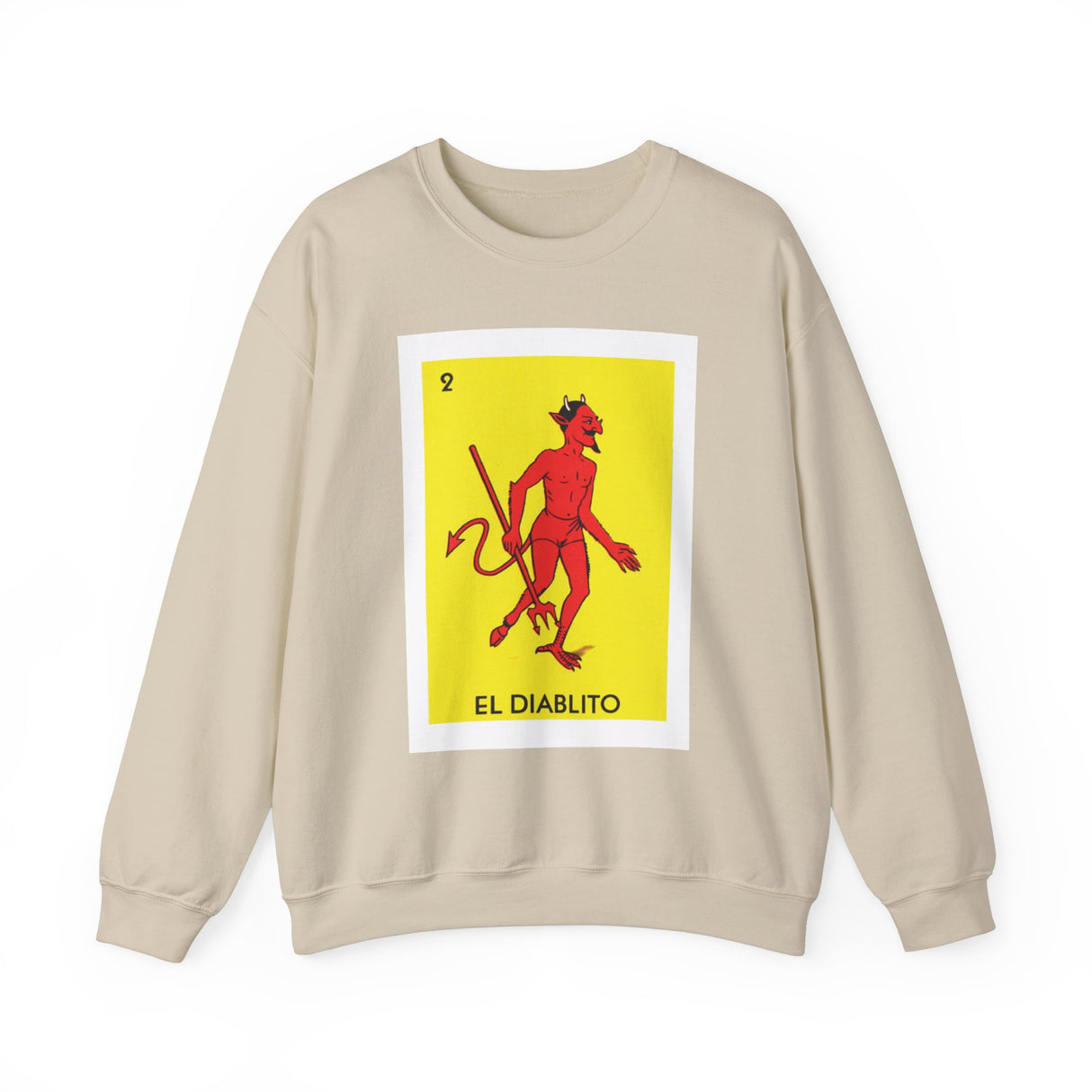 El Diablito - Loteria Crewneck Sweatshirt