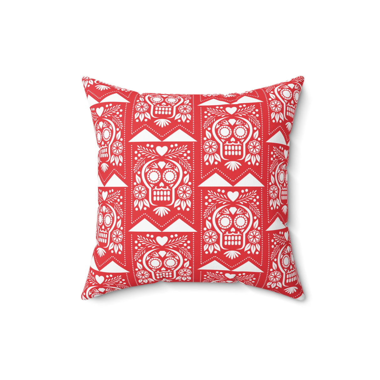 Papel Picado Calavera Pillow
