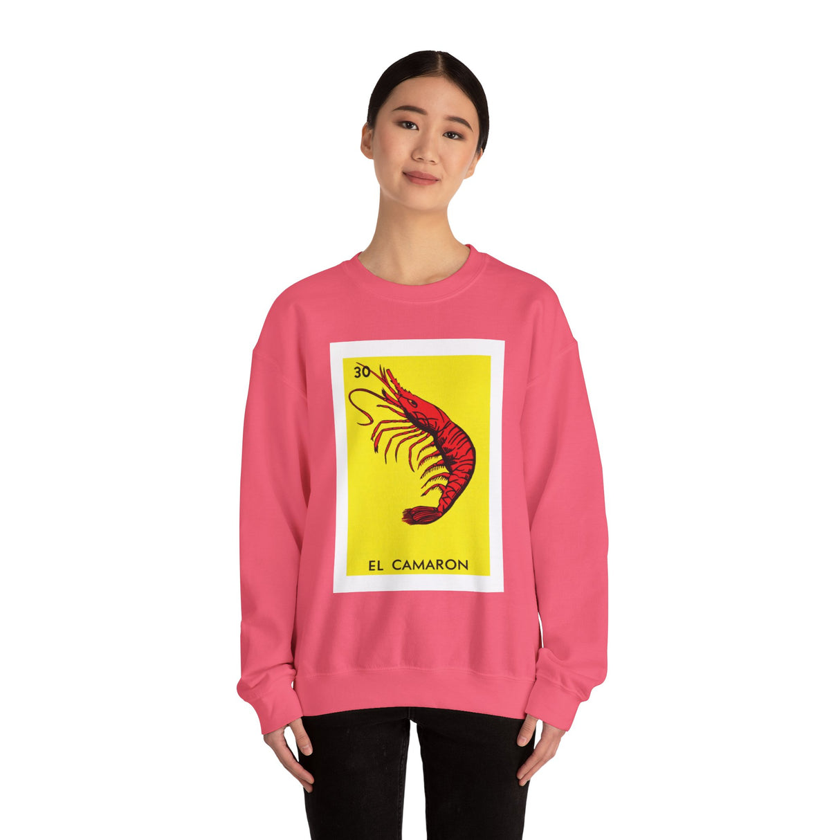 El Camaron - Loteria Crewneck Sweatshirt