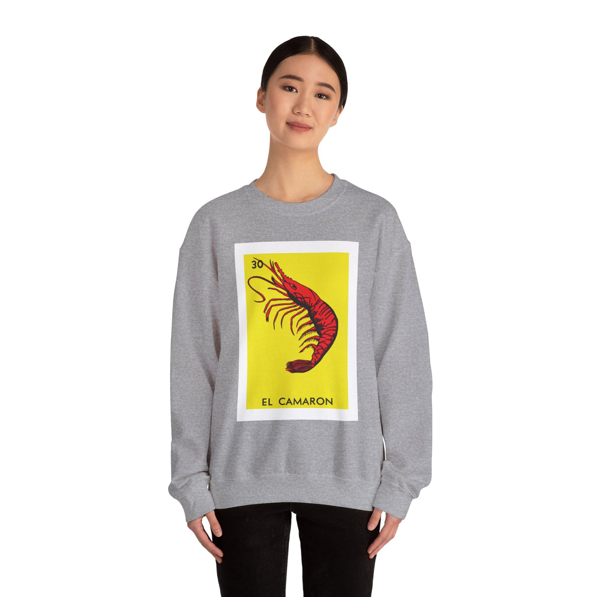 El Camaron - Loteria Crewneck Sweatshirt