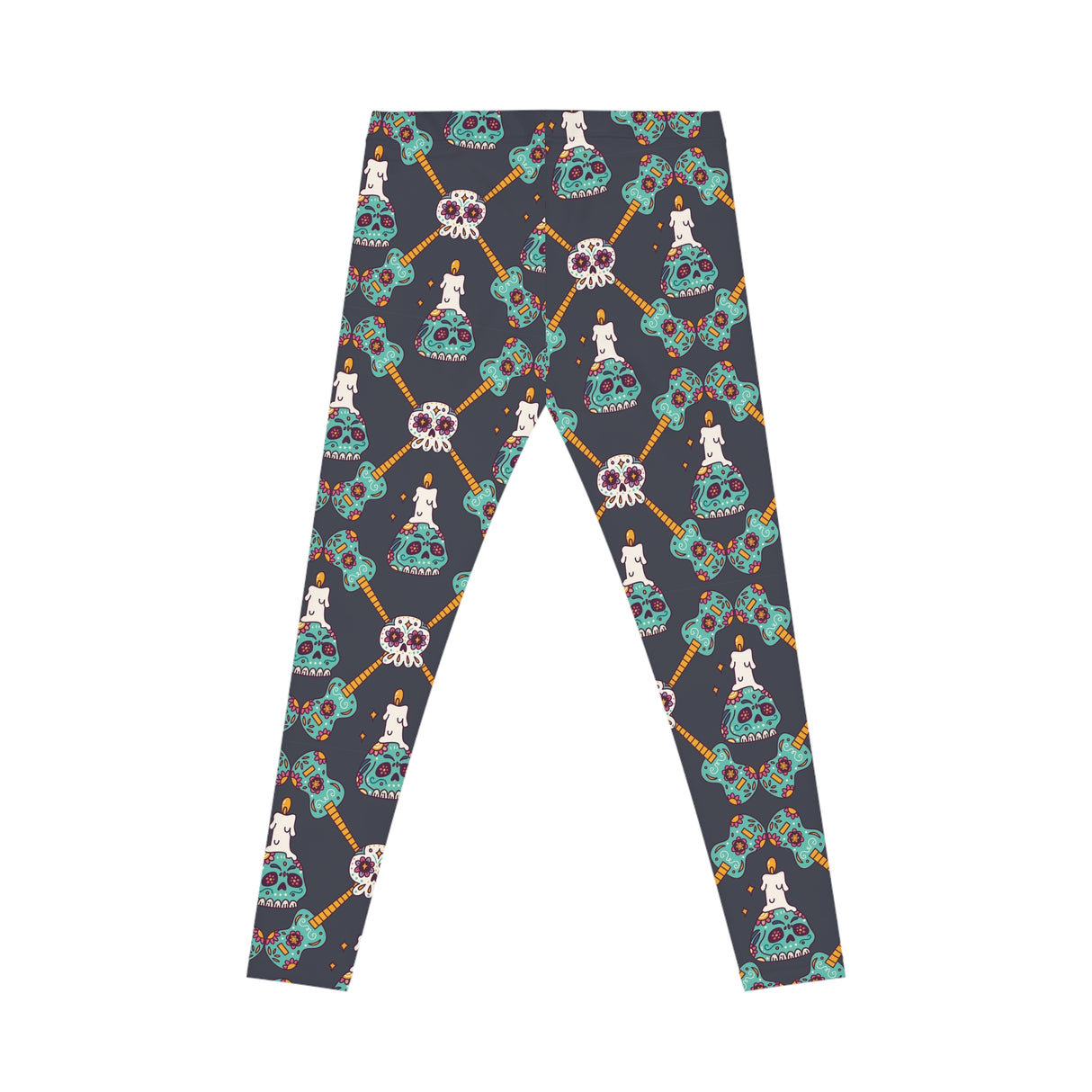 Strum Along Dia De Los Muertos Leggings