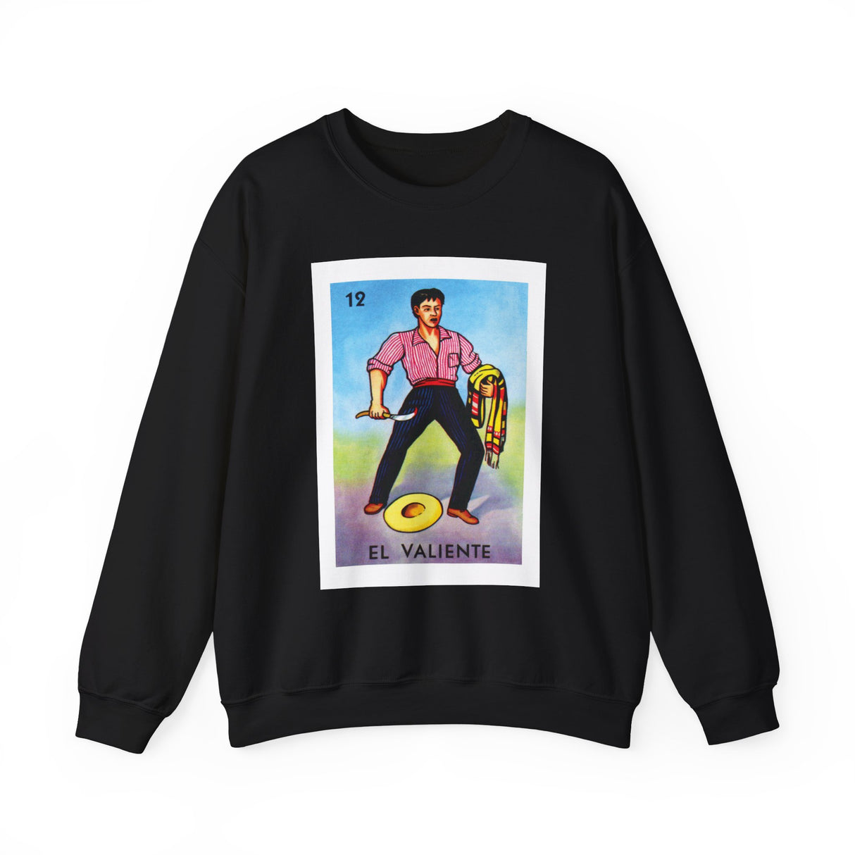 El Valiente - Loteria Crewneck Sweatshirt