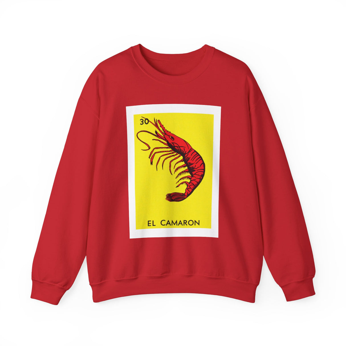 El Camaron - Loteria Crewneck Sweatshirt