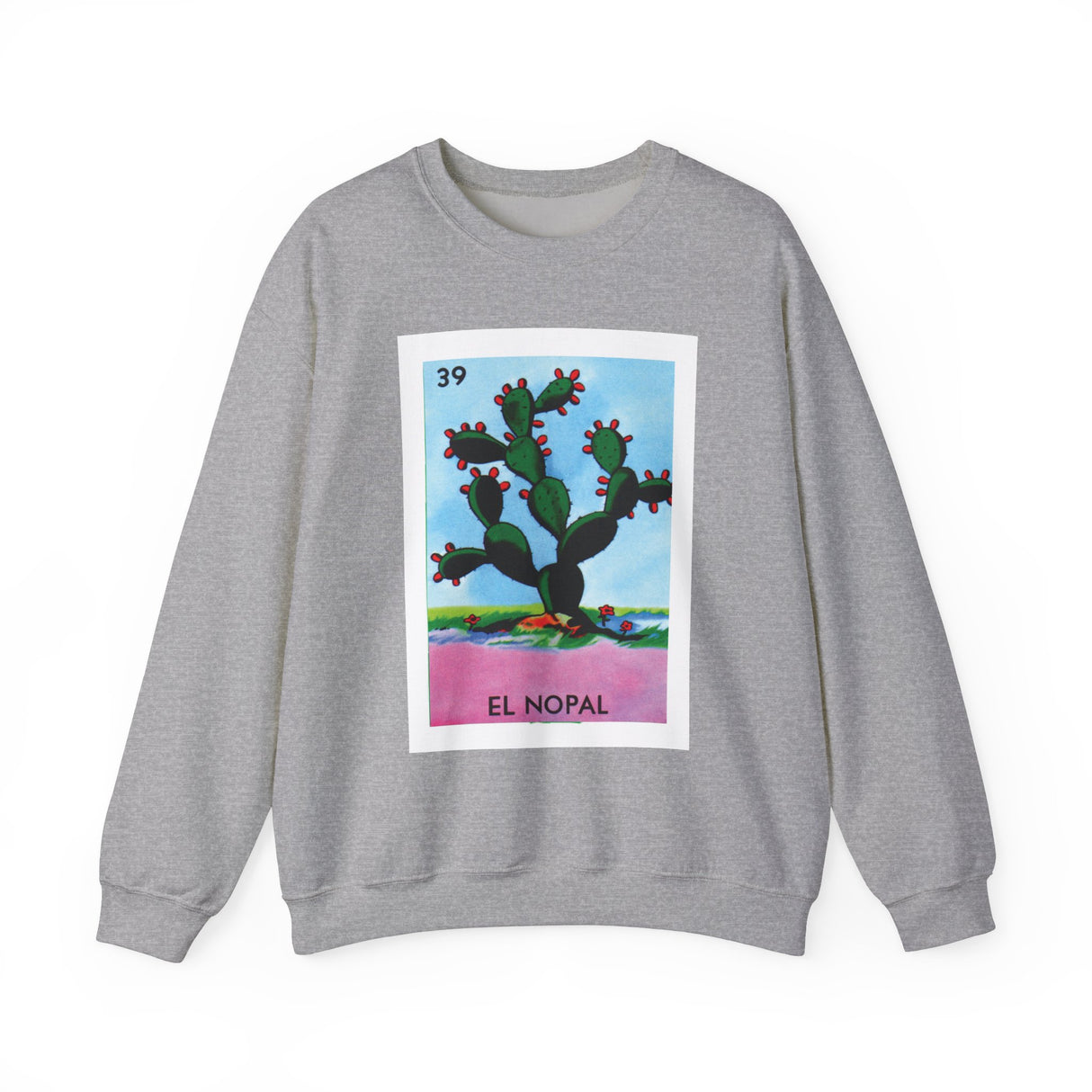 El Nopal- Loteria Crewneck Sweatshirt