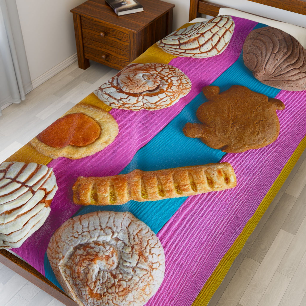 Concha Sweet Bread - Blanket