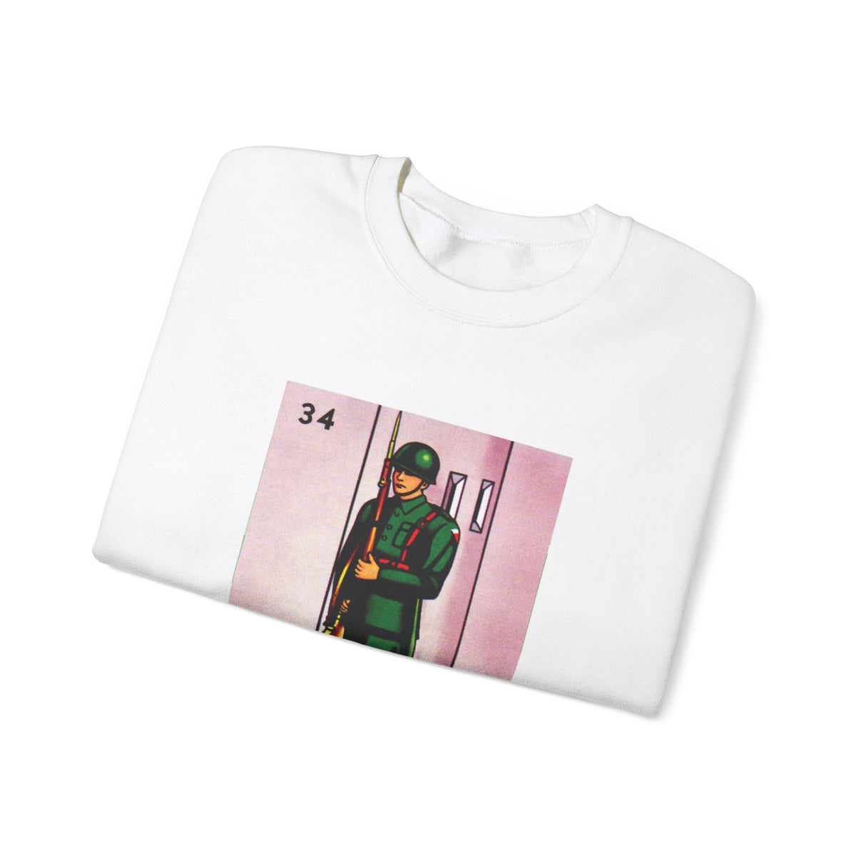 El Soldado - Loteria Crewneck Sweatshirt