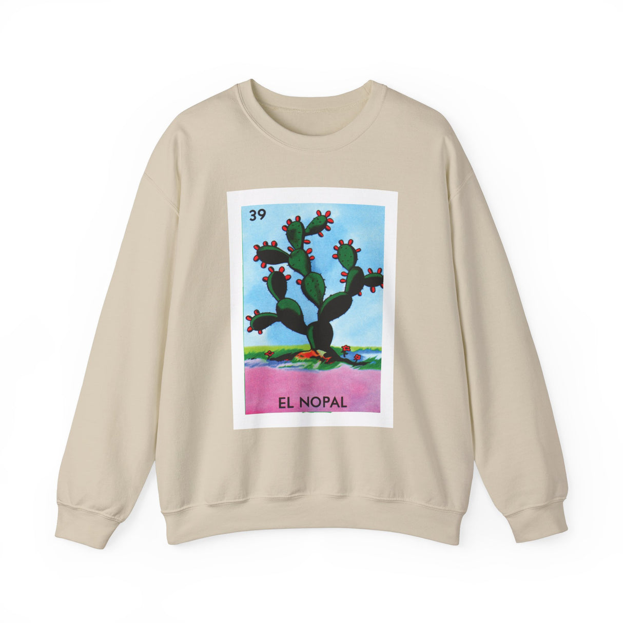 El Nopal- Loteria Crewneck Sweatshirt