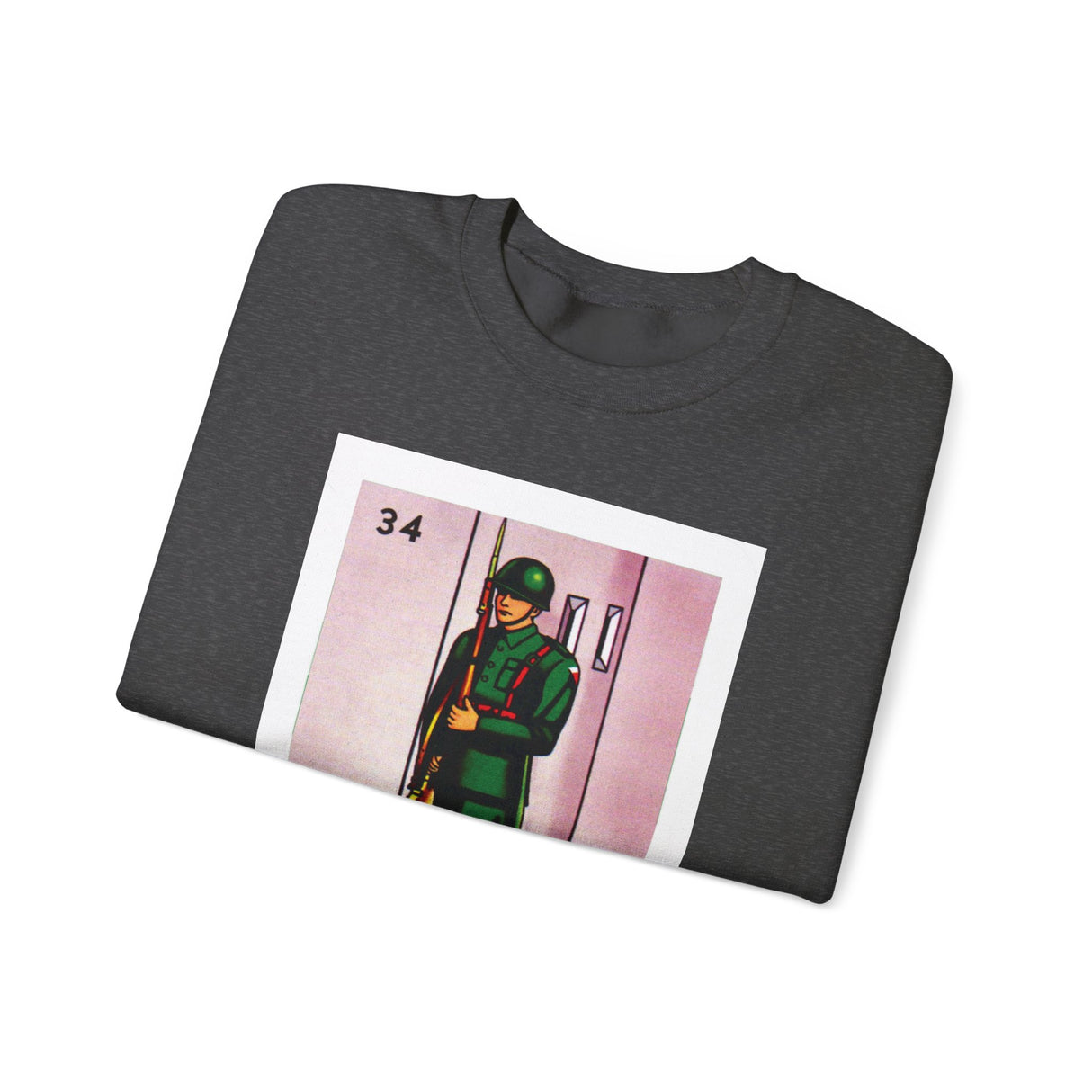 El Soldado - Loteria Crewneck Sweatshirt