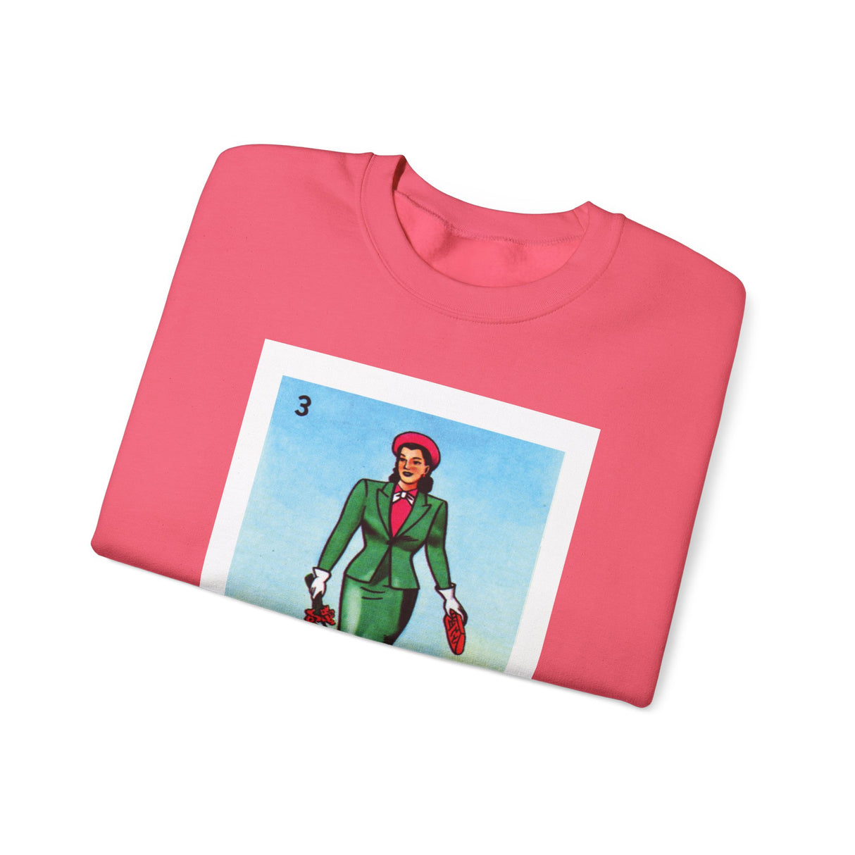 La Dama - Loteria Crewneck Sweatshirt