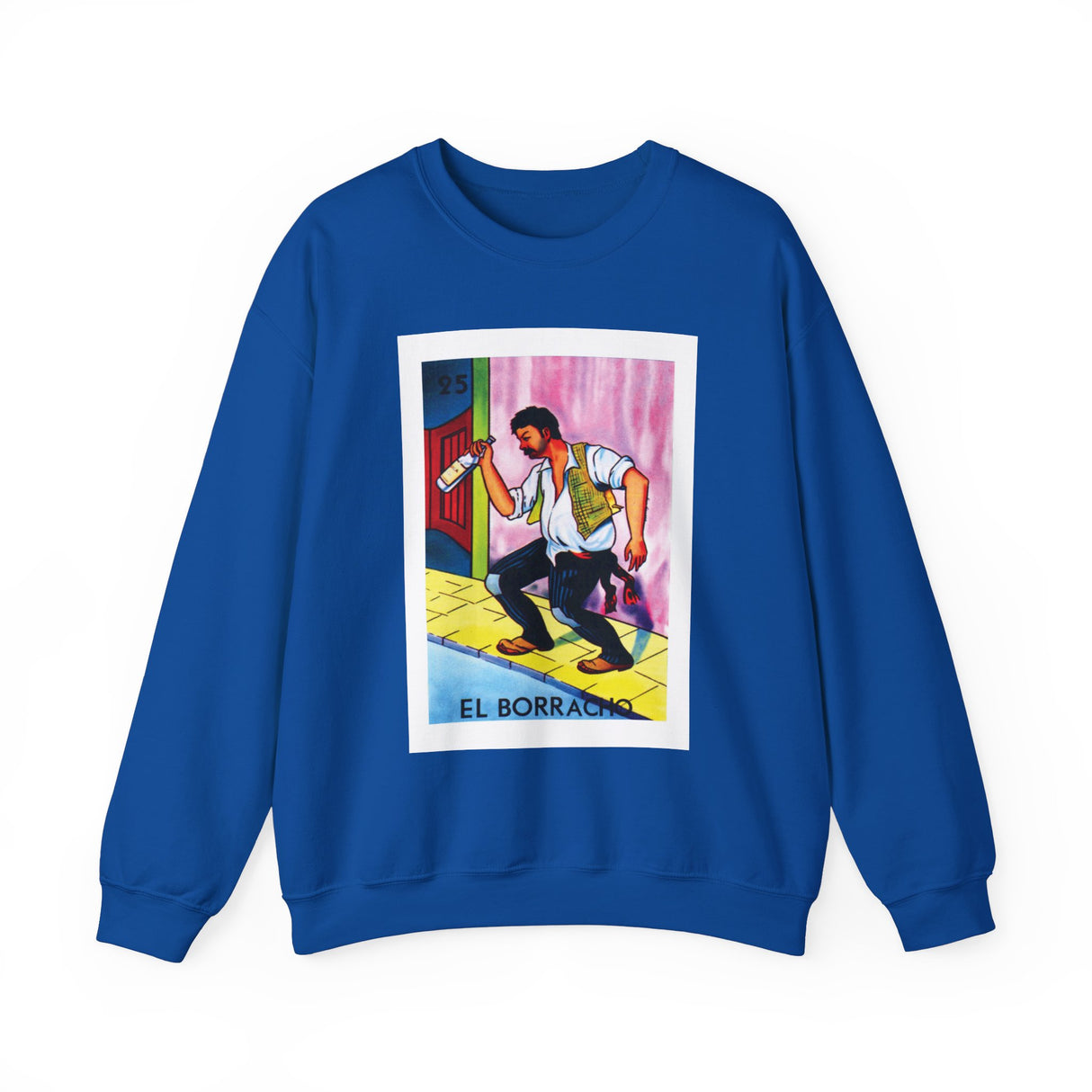 El Borracho - Loteria Crewneck Sweatshirt