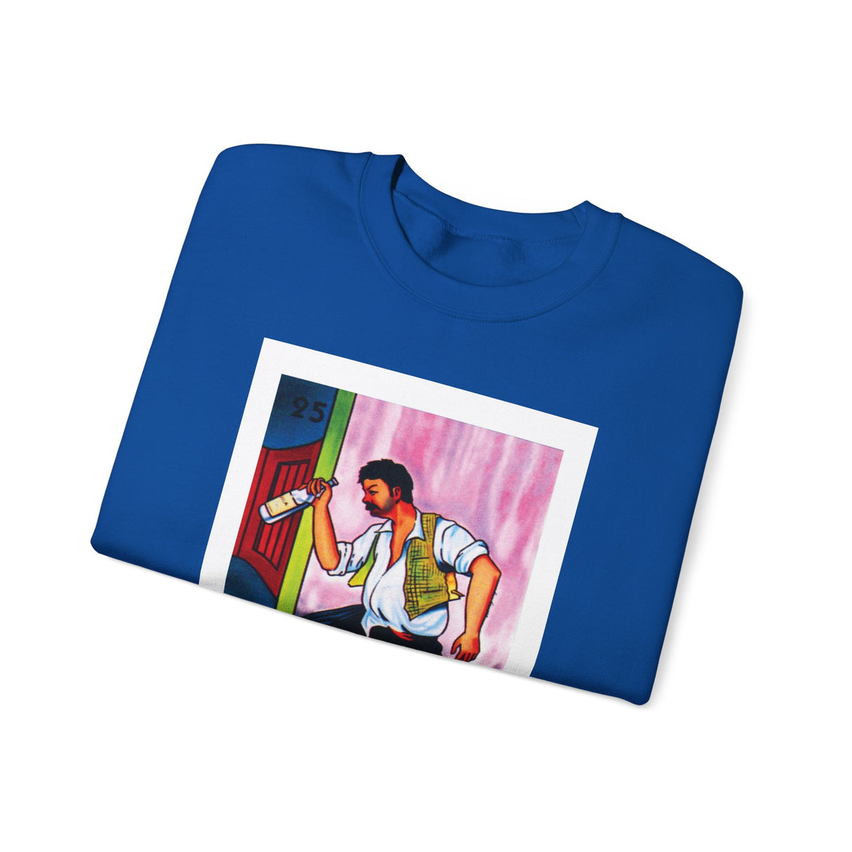 El Borracho - Loteria Crewneck Sweatshirt