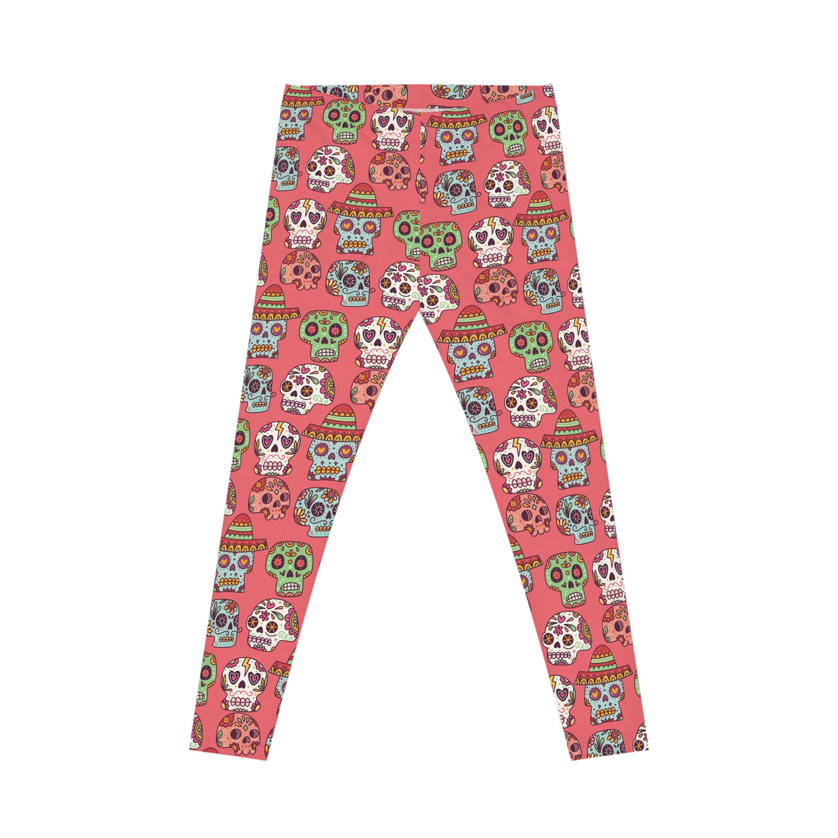 Rosy Day Dia De Los Muertos Leggings