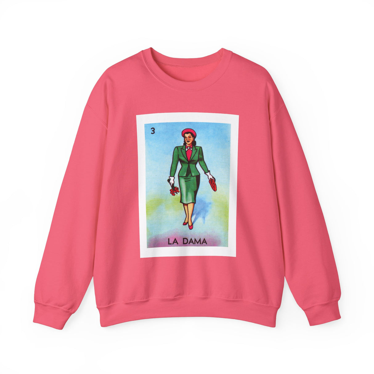 La Dama - Loteria Crewneck Sweatshirt