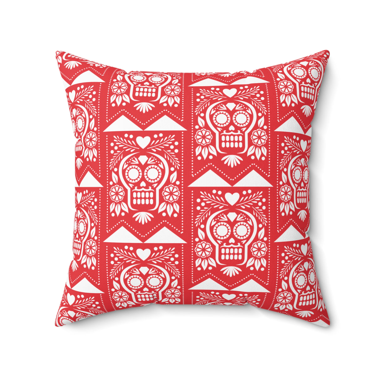 Papel Picado Calavera Pillow