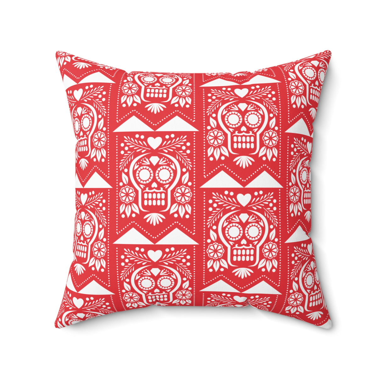 Papel Picado Calavera Pillow
